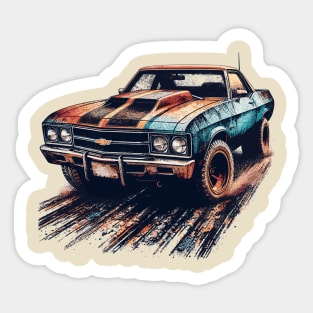 Chevrolet El Camino Sticker